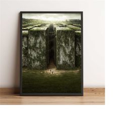 the maze runner poster, dylan o'brien wall art,