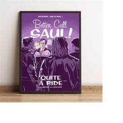 better call saul poster, saul goodman wall art,