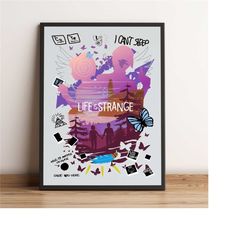life is strange poster, the traveler wall art,