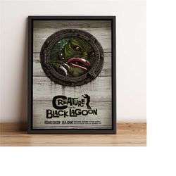 creature from the black lagoon poster, julie adams