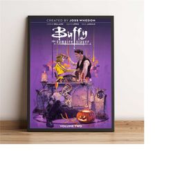 buffy the vampire slayer poster, sarah michelle gellar