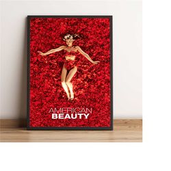 american beauty poster, kevin spacey wall art, mena