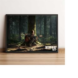 the last of us poster, science fiction wall