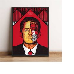 twin peaks poster, kyle maclachlan wall art, laura