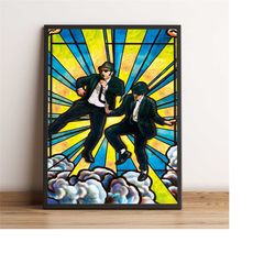 the blues brothers poster, scarlett johansson wall art,