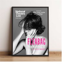 fleabag poster, phoebe waller bridge wall art, andrew