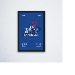 vin scully tribute dodgers print | wall art