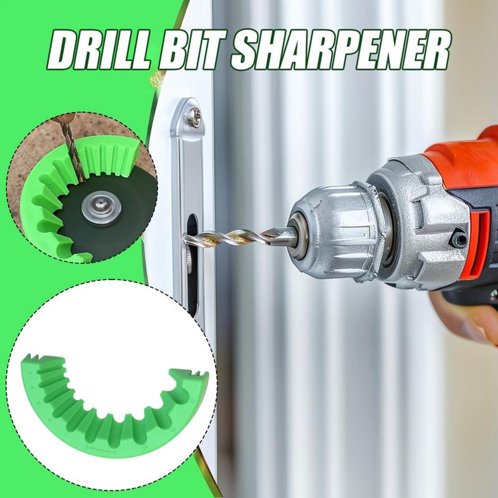 MultiSized Drill Bit Sharpener Portable Tool Polishing Attachment For Drill Bits 3