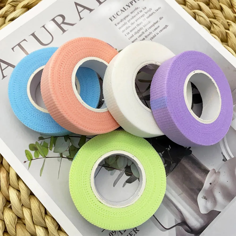 Professional Eyelash Extension Tape Breathable Medical Paper Lashes White Tape False Eyelash Patch 1