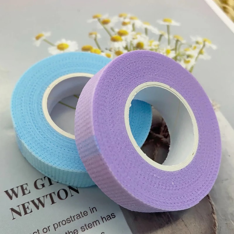Professional Eyelash Extension Tape Breathable Medical Paper Lashes White Tape False Eyelash Patch 3