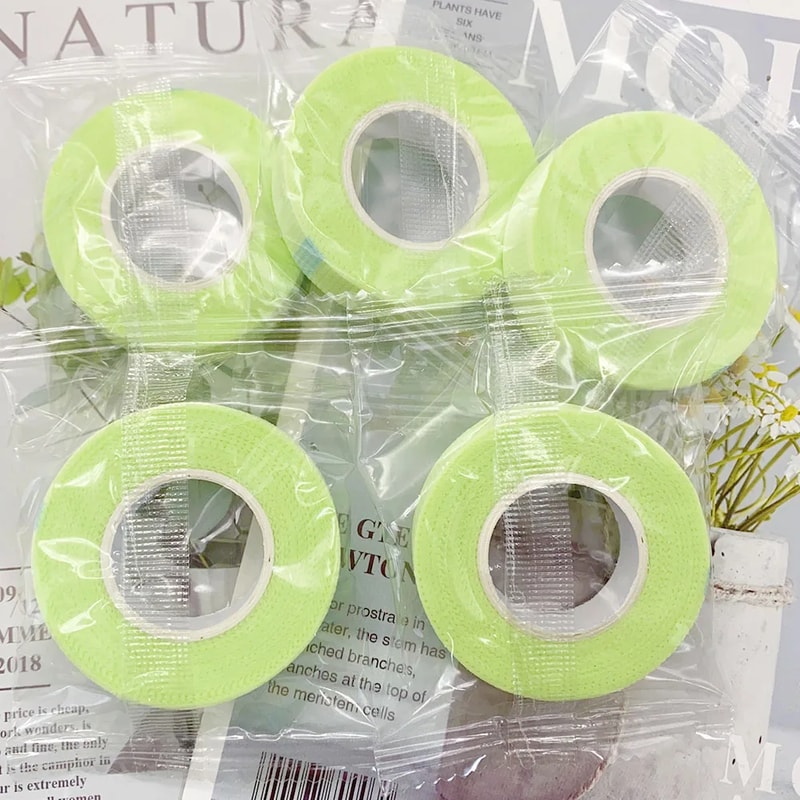 Professional Eyelash Extension Tape Breathable Medical Paper Lashes White Tape False Eyelash Patch 6