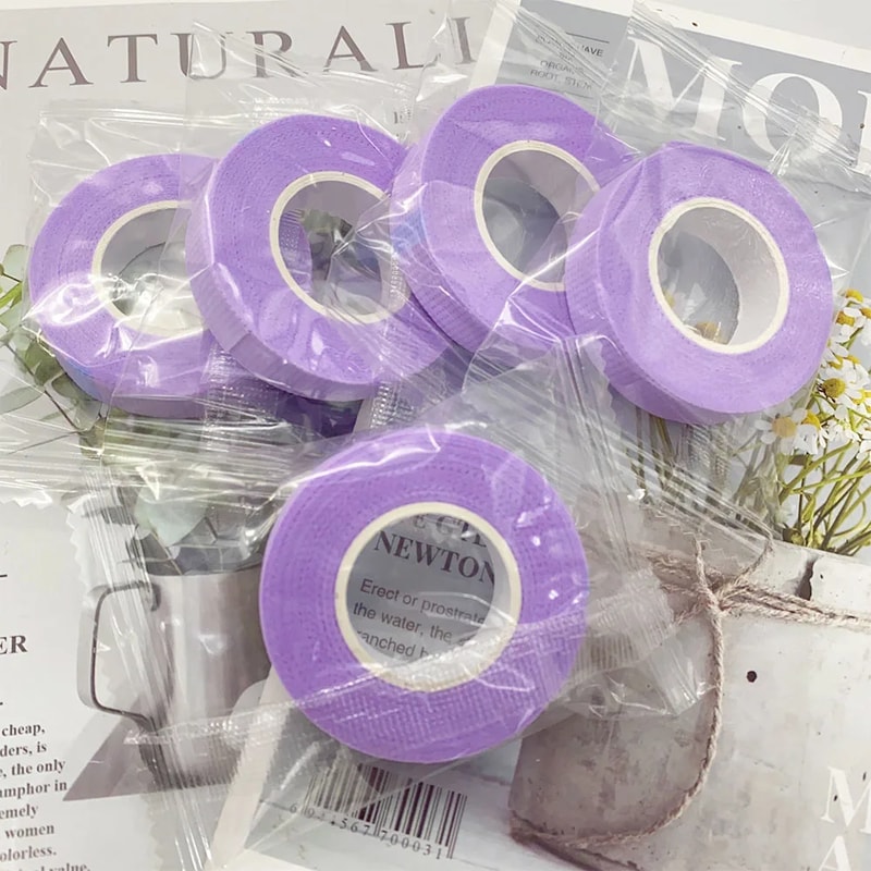 Professional Eyelash Extension Tape Breathable Medical Paper Lashes White Tape False Eyelash Patch 8