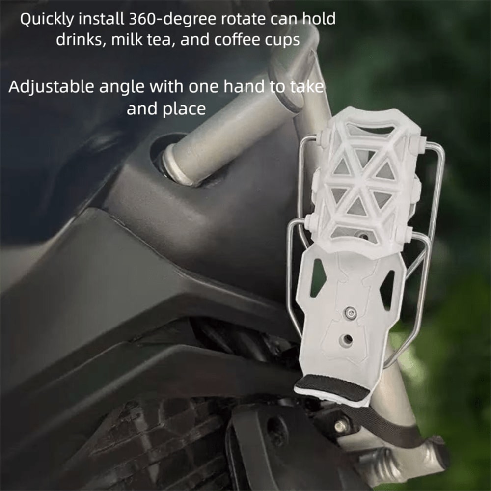 Adjustable Handlebar Cup Cage Universal Bike Motorcycle Water Bottle Holder For MTB Road Cycling ADV Mo