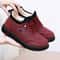 New Winter Casual Women's Cotton Shoes with Fleece for Cold Weather Comfortable and Skid-Resistant