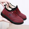 New Winter Casual Women's Cotton Shoes with Fleece for Cold Weather Comfortable and Skid-Resistant