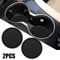 Universal Black Car Auto Cup Holder Coasters Anti Slip Pads Interior Accessories Fits Perfectly