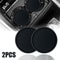Universal Black Car Auto Cup Holder Coasters Anti Slip Pads Interior Accessories Fits Perfectly
