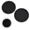 Universal Black Car Auto Cup Holder Coasters Anti Slip Pads Interior Accessories Fits Perfectly