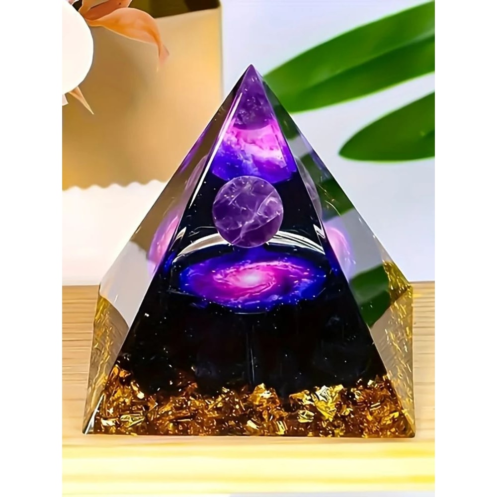 Attract Wealth And Relieve Stress With Homeopathic Amethyst Crystal Ball Pyramid Raw Stone Home Dec 4