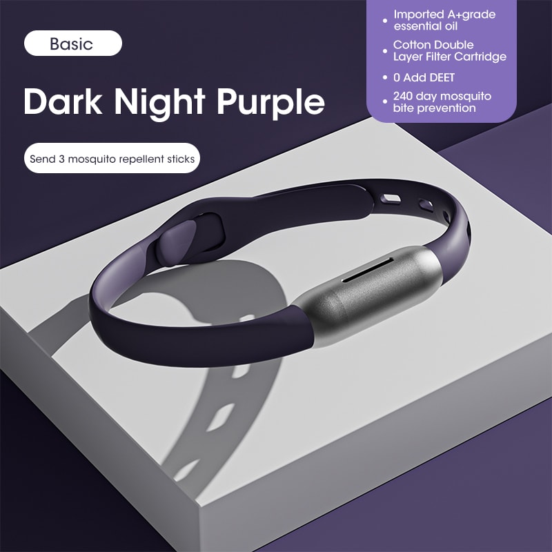 Insect Bug Wristband, Mosquito Repellent Bracelet, Portable Outdoor Travel, Natural Plant Essential Oil, Safe Effective