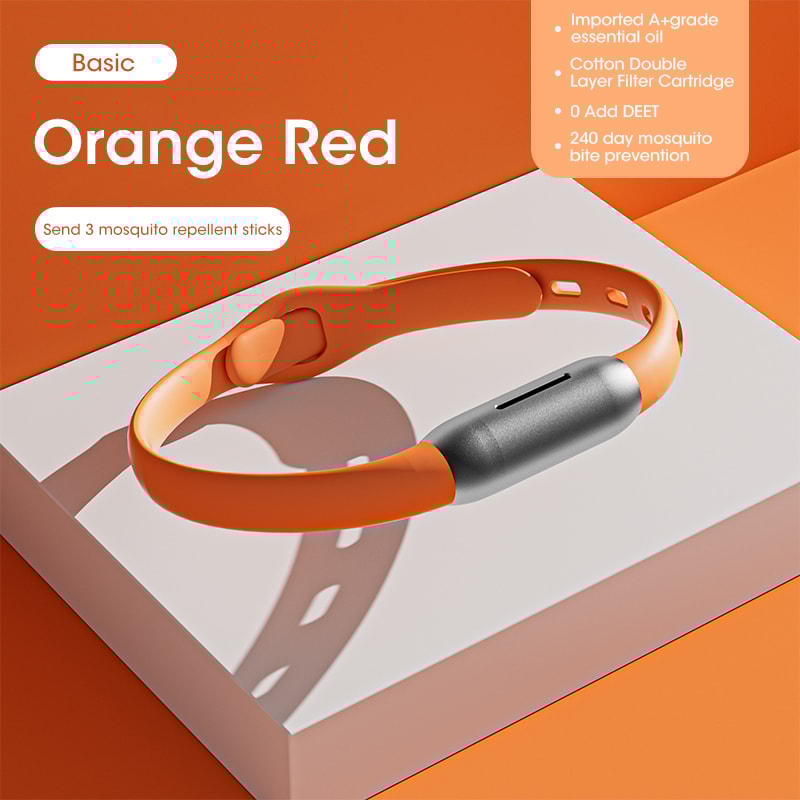 Insect Bug Wristband, Mosquito Repellent Bracelet, Portable Outdoor Travel, Natural Plant Essential Oil, Safe Effective