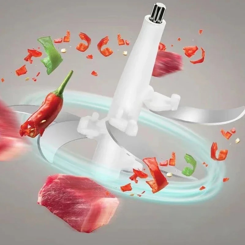 Stainless Steel Electric Meat Grinder Food Chopper For Household Kitchen Vegetable Nut Blender Dura 4