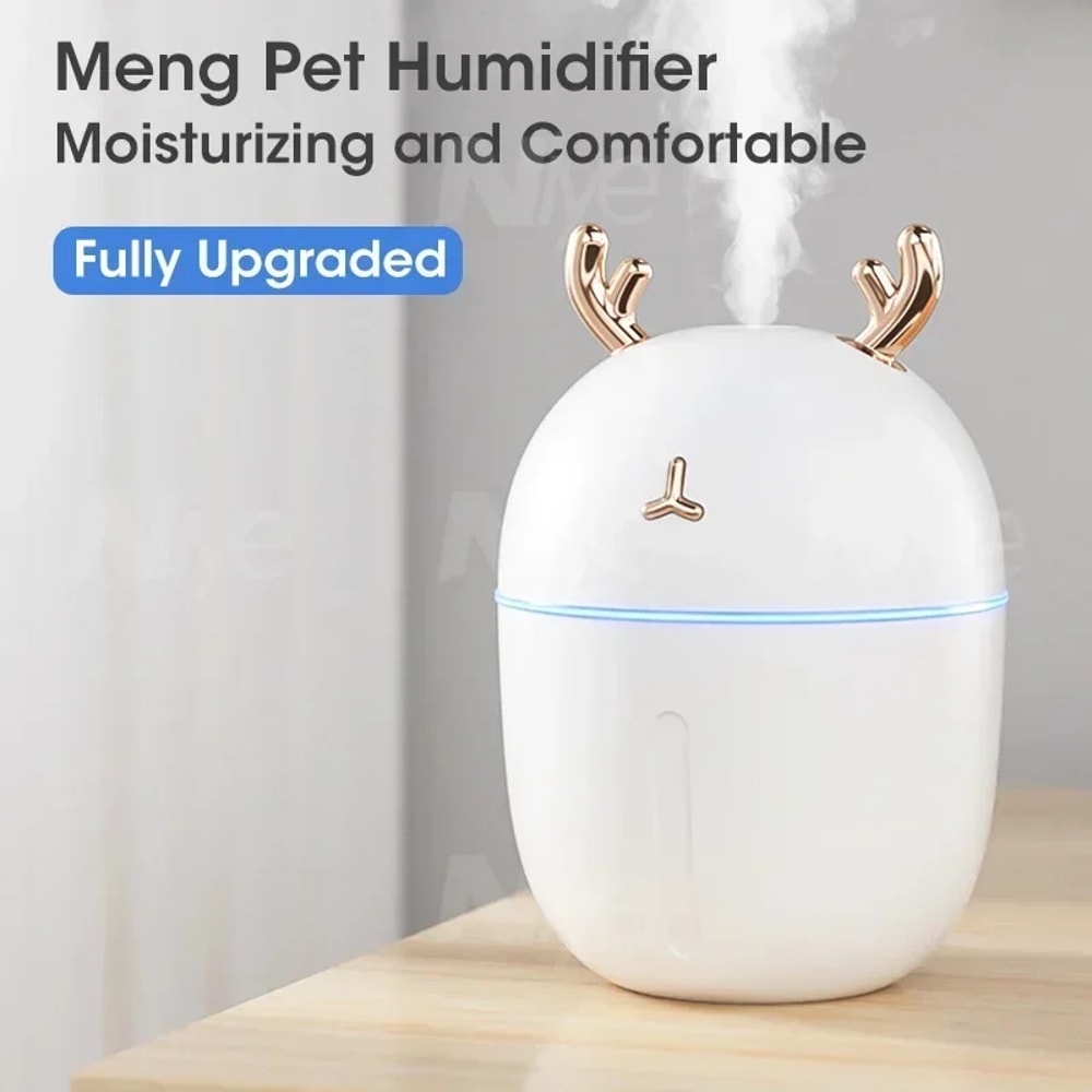 Essential Air Humidifier USB Mini Desktop Aromatherapy Pet Mute Humidifier Car Office Home Air Purifier