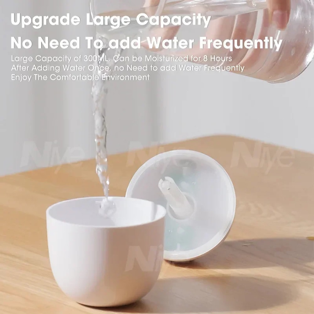 Essential Air Humidifier USB Mini Desktop Aromatherapy Pet Mute Humidifier Car Office Home Air Purifier