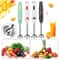 Stainless Steel Handheld Electric Food Mixer for Eggs and Vegetables Whisk Blender and Chopper Kitchen Tool