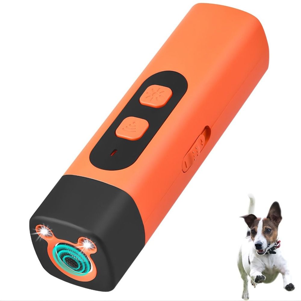 Ultrasonic Dog Repeller with Strobe Light for Training Anti-Barking Device and Chasing Control