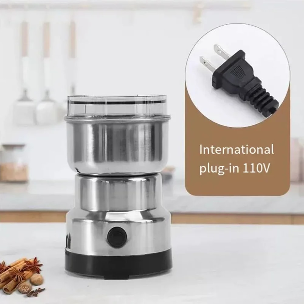 Ultrafine Powder Mill Electric Coffee Grinder Stainless Steel Multifunction Crusher For Spices Nuts 5