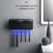 UV Sterilizer Toothbrush Holder Toothpaste Squeezer Dispenser Smart LED Display Timed Bathroom Acce 2