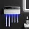 UV Sterilizer Toothbrush Holder Toothpaste Squeezer Dispenser Smart LED Display Timed Bathroom Acce 5