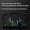 Wireless Bluetooth Air Conduction Headphones with Mic Non-ear-wearing Sports and Running