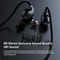 Wireless Bluetooth Air Conduction Headphones with Mic Non-ear-wearing Sports and Running