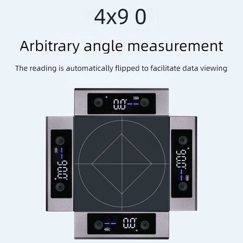 Digital Laser Level Goniometer Auto Calibration Angle Meter Protractor Inclinometer For Woodworking 4