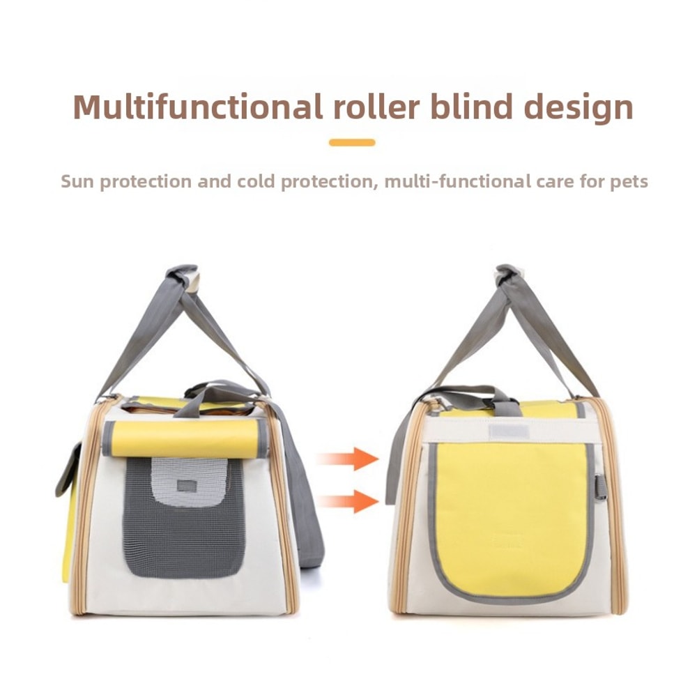 Cat and Dog Carrier Bag Portable Ideal for Travel Outdoor Activities and Small Pets