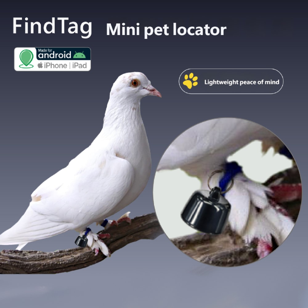 Global Locator Mini GPS Tracker For Pets Birds Dogs And Cats Compatible With Android And ISO System 4