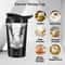 Portable Blenders Cup Electric Mixing Cup Protein Powder Shaker Bottle Mixer For Home Travel Office Kitchen Tools