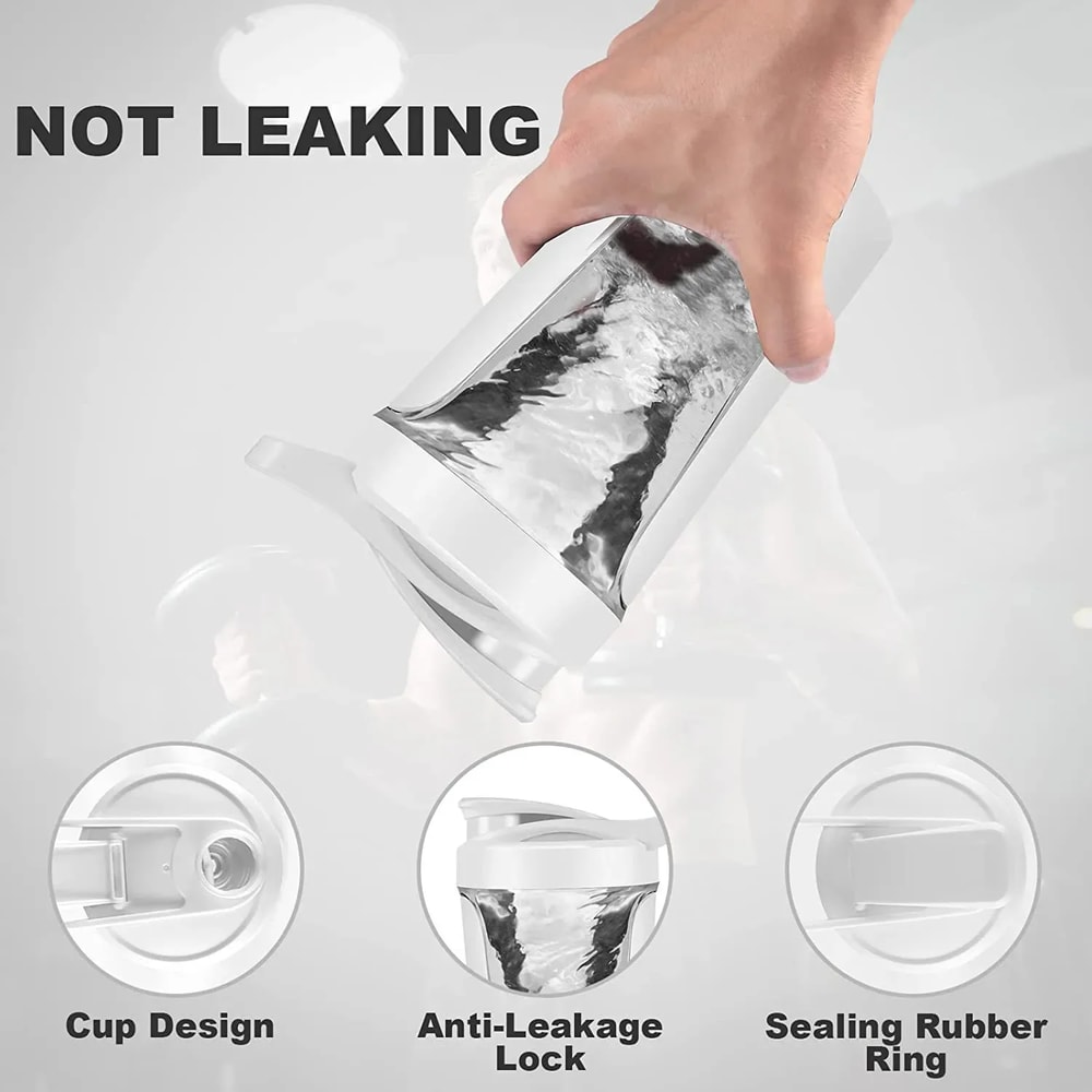 Portable Blenders Cup Electric Mixing Cup Protein Powder Shaker Bottle Mixer For Home Travel Office Kitchen Tools