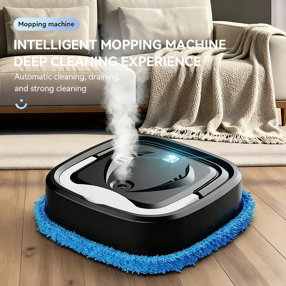 Robotic Vacuum Cleaner With Strong Suction Auto Mopping Wireless App Control Auto Charging For Pet 1