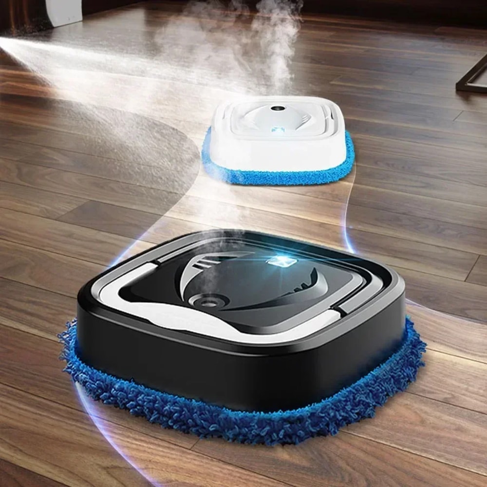 Robotic Vacuum Cleaner With Strong Suction Auto Mopping Wireless App Control Auto Charging For Pet 0