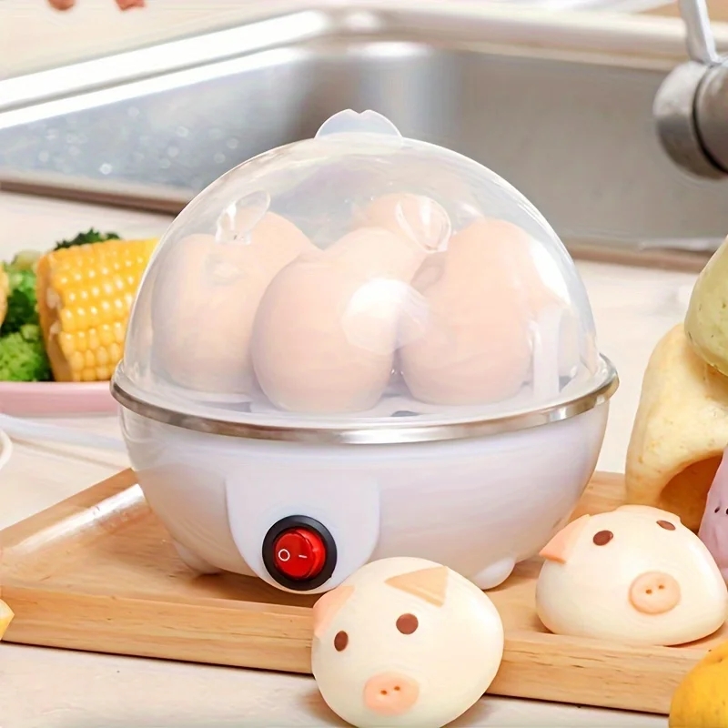 Automatic Power Off Egg Cooker MultiFunctional Steamed Egg Custard Boiled Egg Machine For Home 0