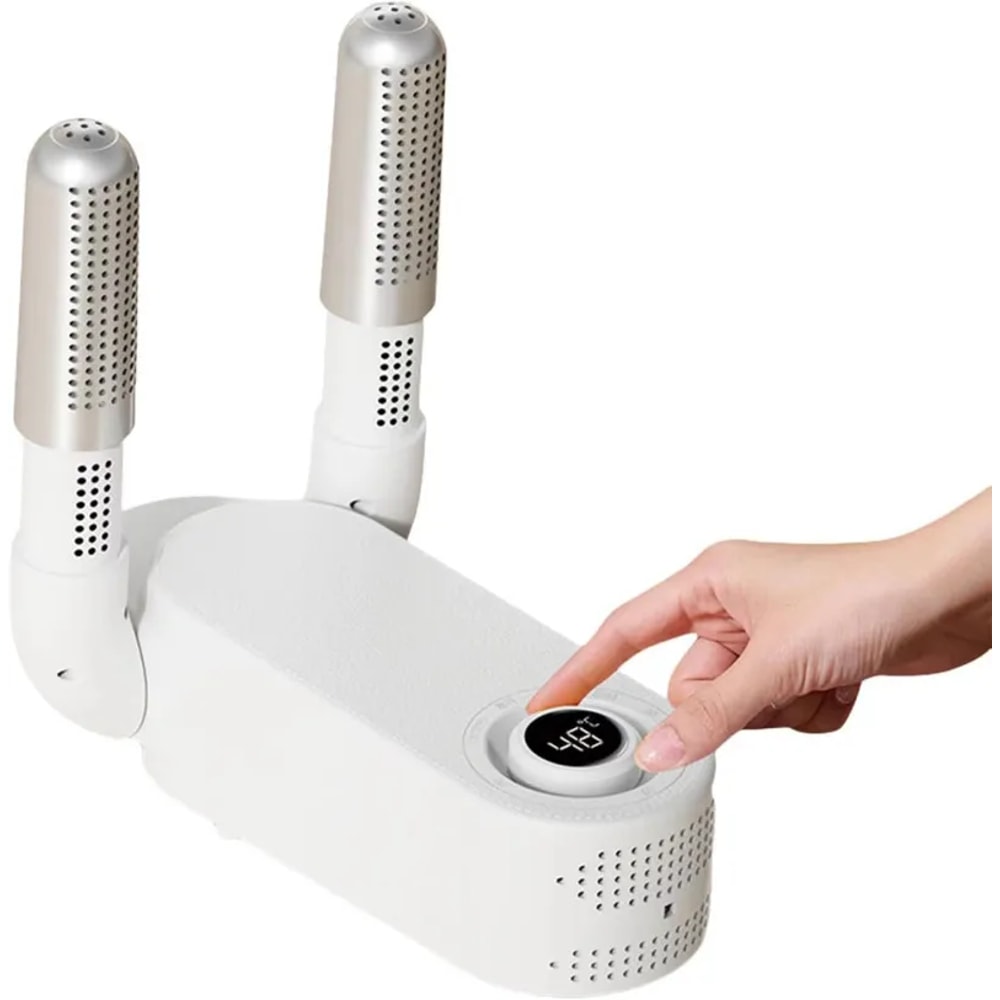 Shoe Dryer with Heat Blower Boot Warmer UV Sterilization Glove Dryer for Work Boots Shoes and Wet Gear