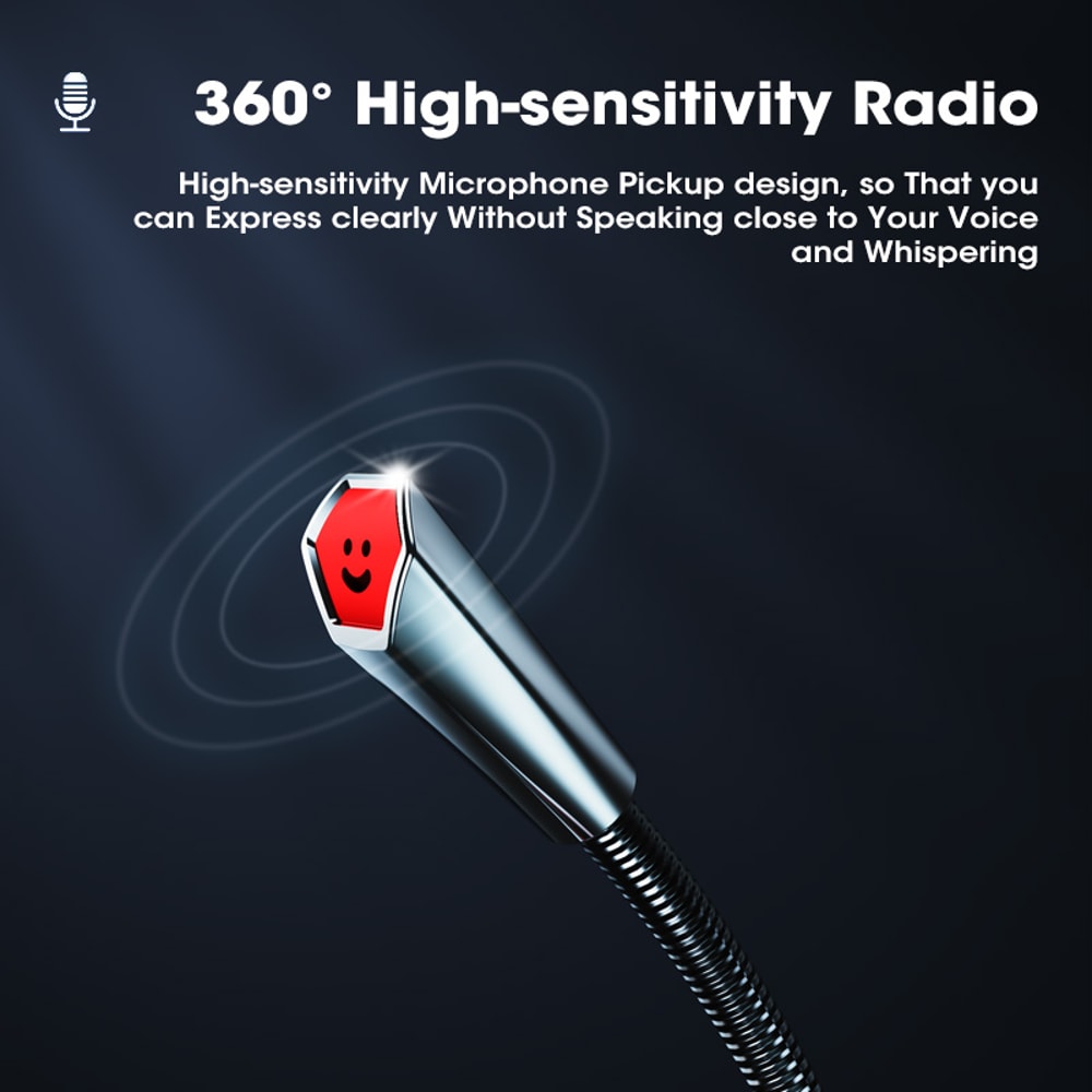 Mini Microphone PC Mic Wired Microphones For PC Computer Laptop Notebook Mic Loud Speaker Chat Mic 5