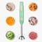 Electric Food Vegetable Handheld Blender, Grinder Stick Mixer for Meat Smoothies, Sauces, Baby Food, Soups