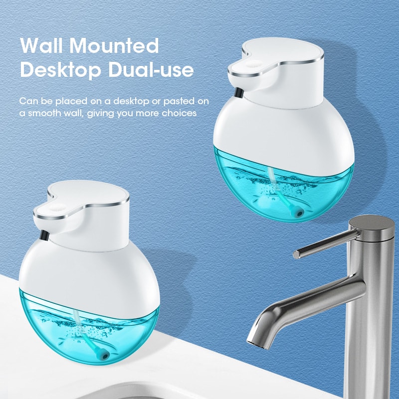 Touchless Motion Sensor 420ml Smart Soap Dispenser Wall Mounted Hand Washing Device For Home And Ki 3