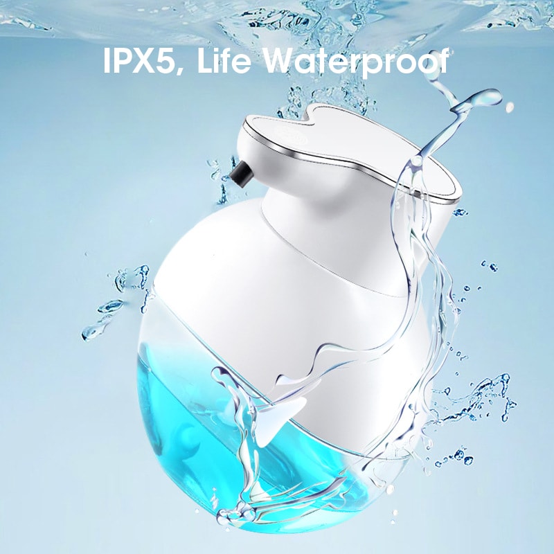 Touchless Motion Sensor 420ml Smart Soap Dispenser Wall Mounted Hand Washing Device For Home And Ki 4