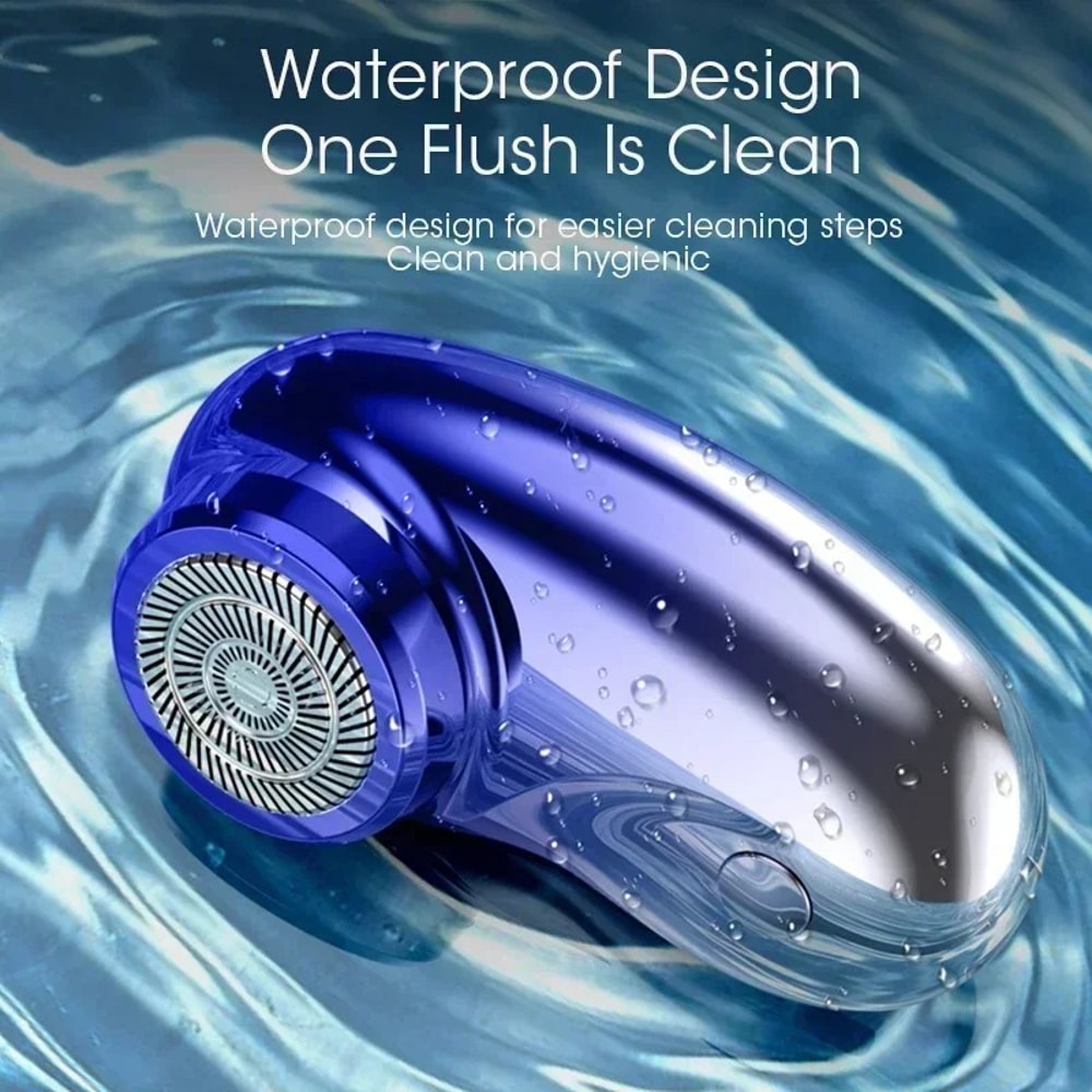 USB Rechargeable Portable Waterproof Electric Shaver Beard Trimmer With Smart Power Display For Tra 1