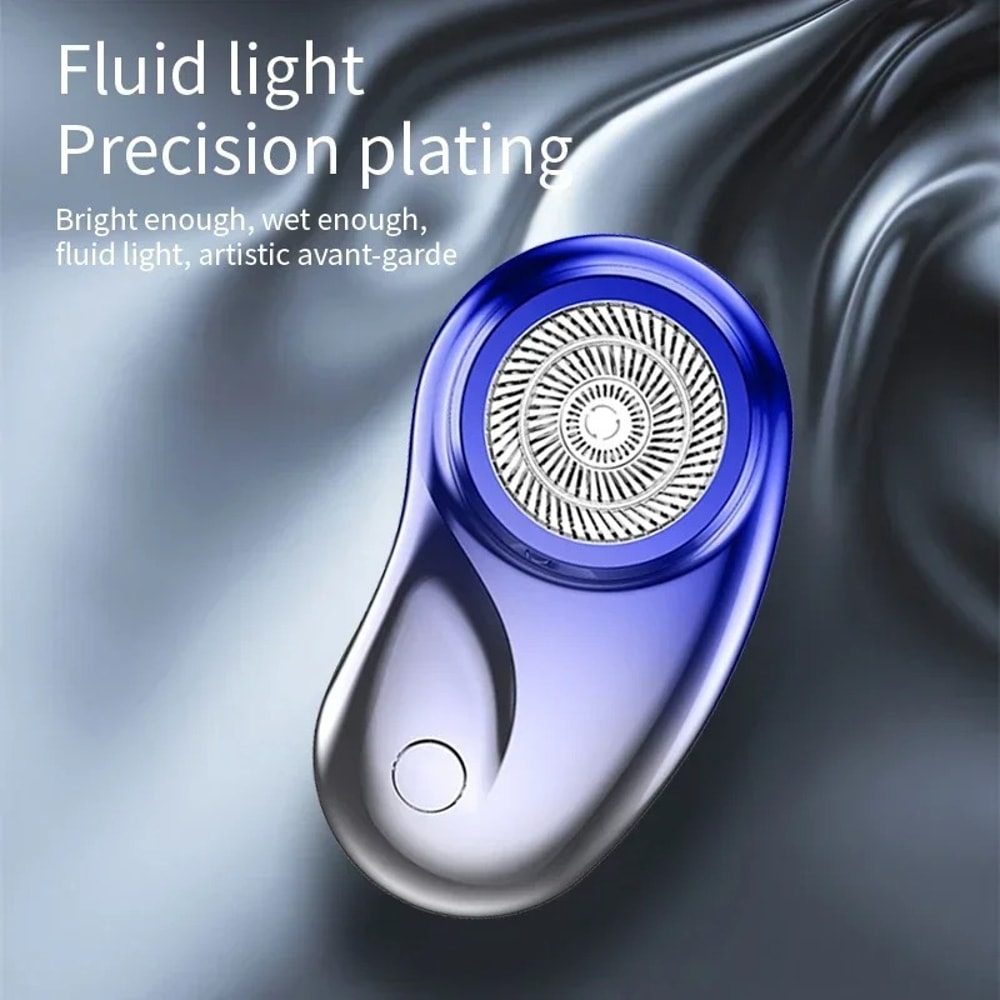 USB Rechargeable Portable Waterproof Electric Shaver Beard Trimmer With Smart Power Display For Tra 3